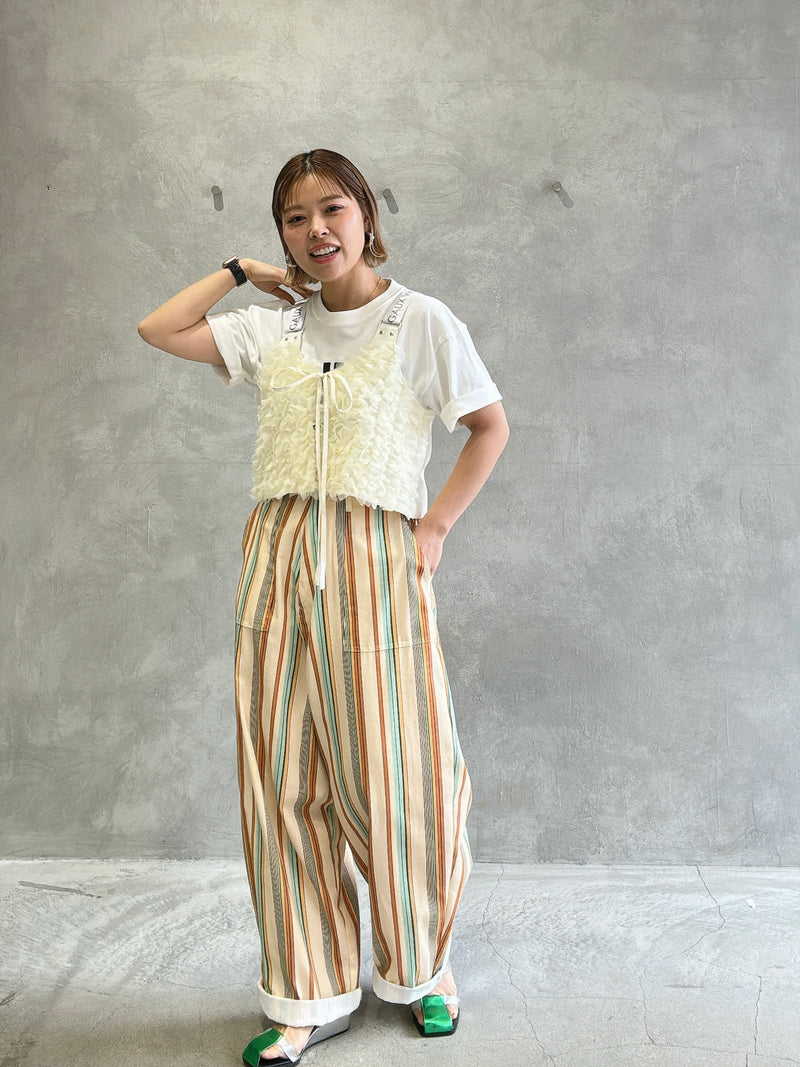 フリルショートビスチェ／AC-26060-S／MARGAUX VINTAGE／2026 SS#2