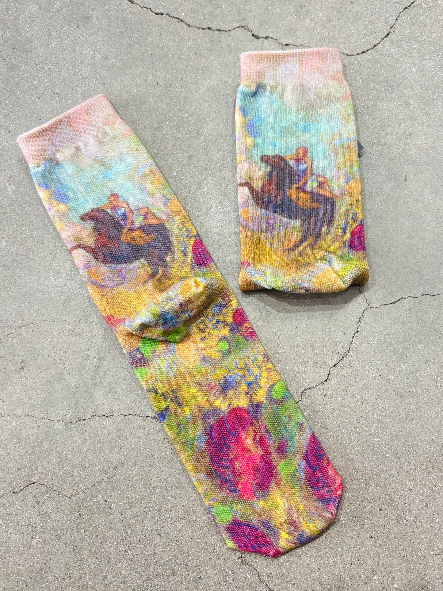 総柄ソックス/No.9バイイングシリーズ