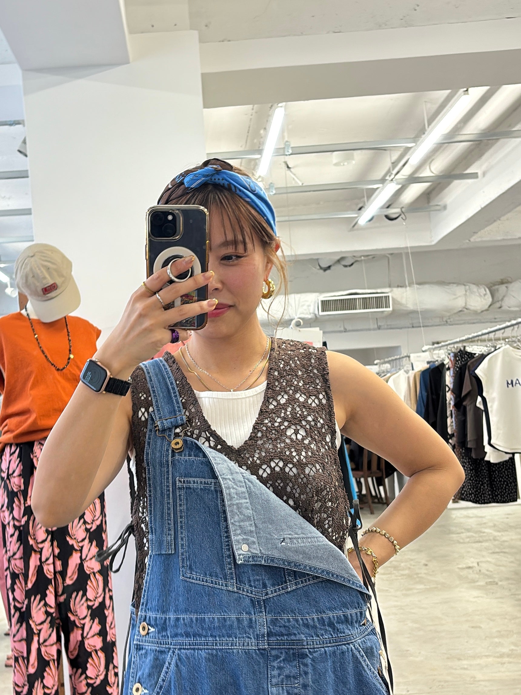 受付終了【予約販売】大判バンダナ／8628001／LE MÉLANGE／2026 SS#2