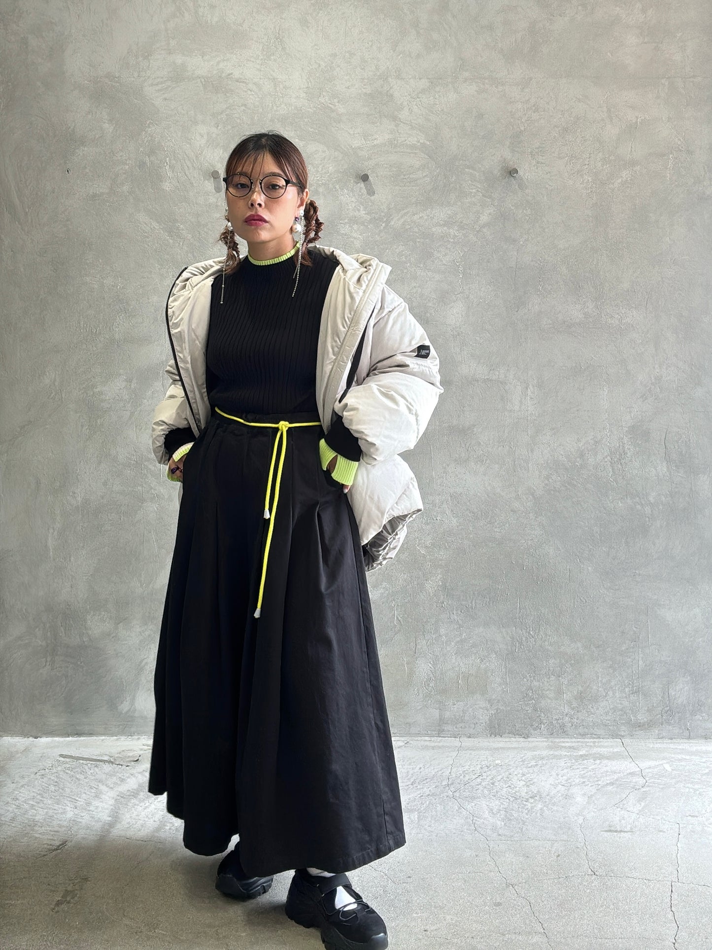 コクーンダウンジャケット／ayane