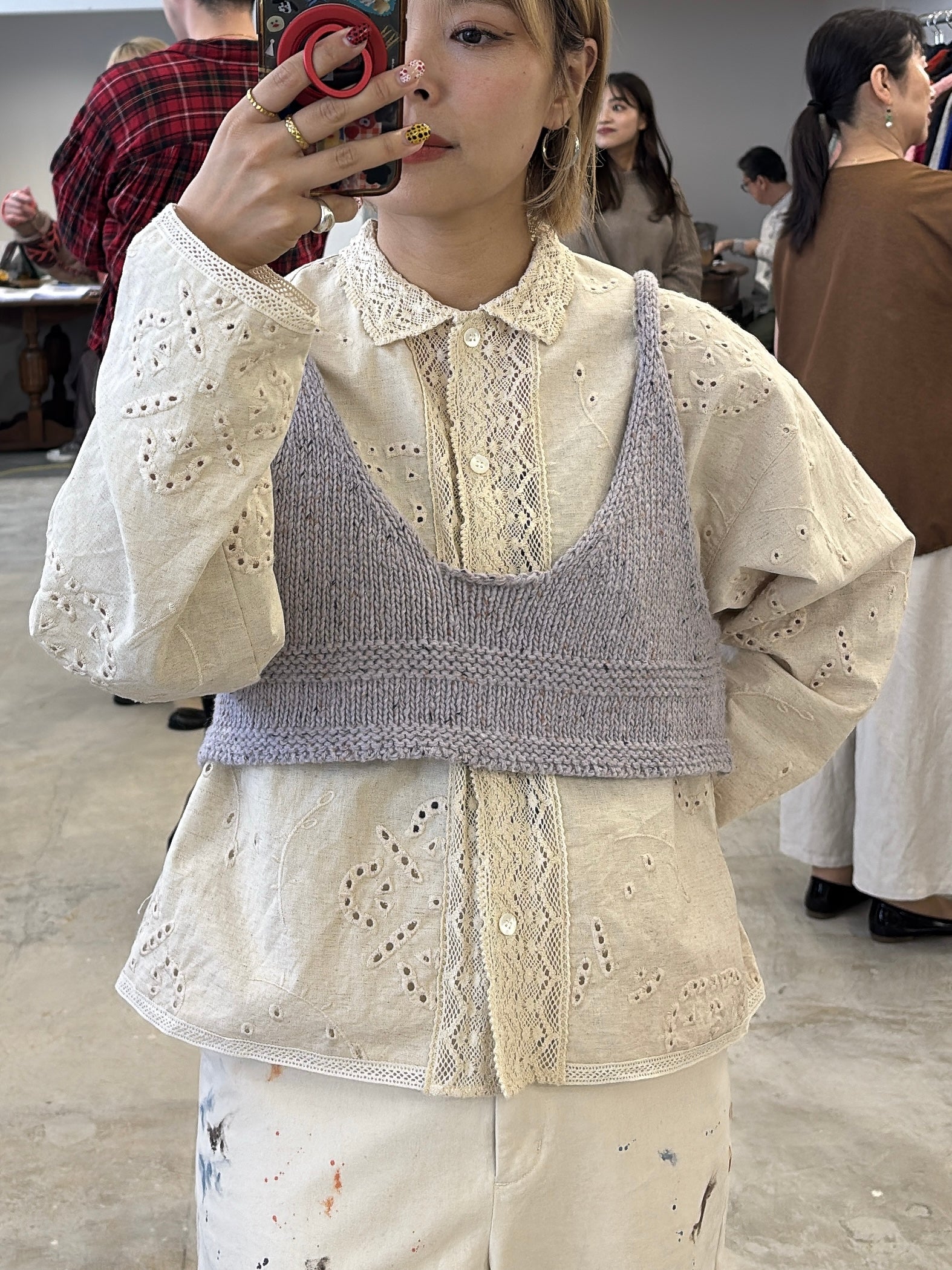 【予約⚡︎販売】ローゲージニットビスチェ／8652701／LE MÉLANGE／2026 AW #2