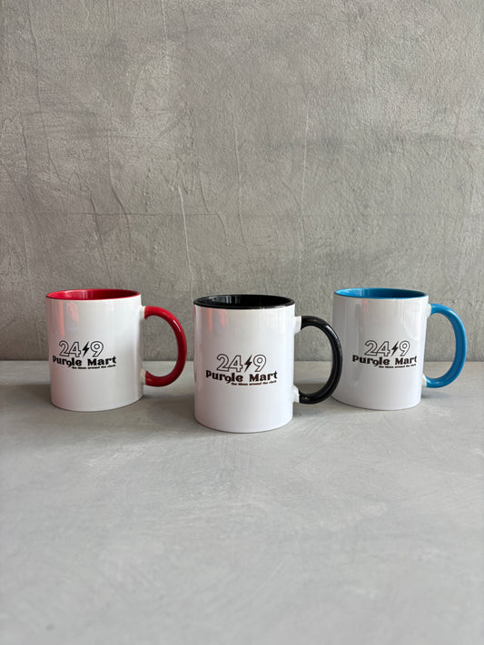受付終了【予約販売】PURPLE MART⚡︎オリジナルバイカラーマグカップ／the Nines