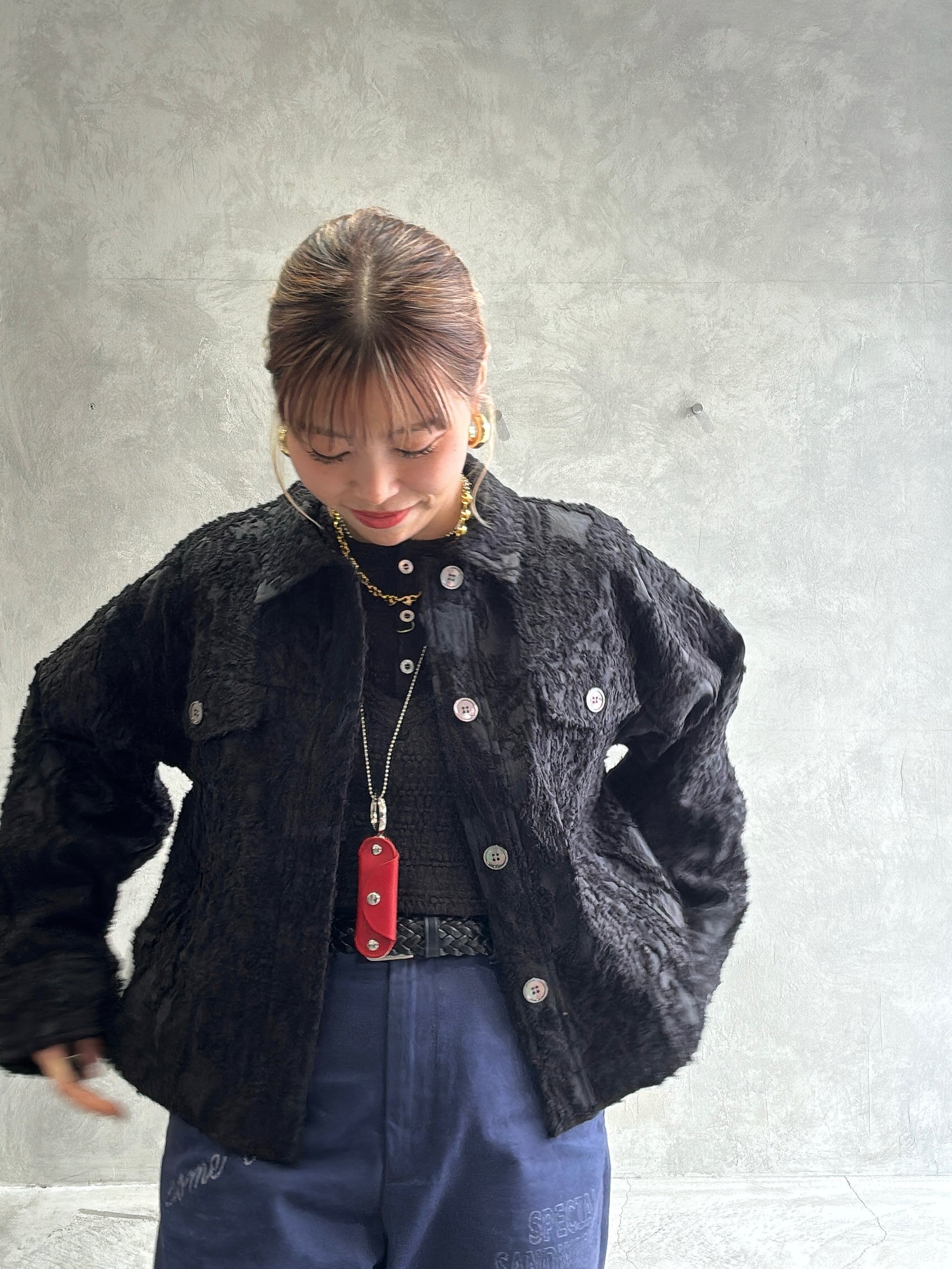 ジャガードジャケット／Anna Kerry