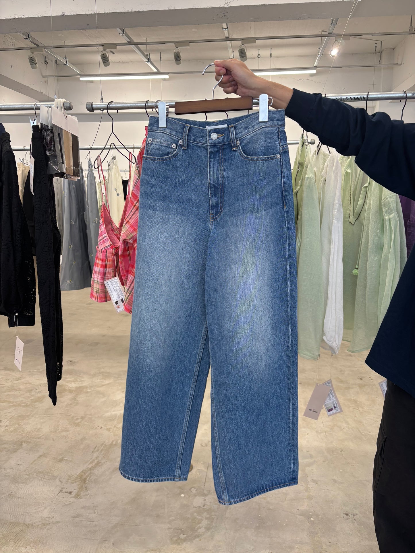 受付終了【予約販売】デニムパンツ／8613502／LE MÉLANGE