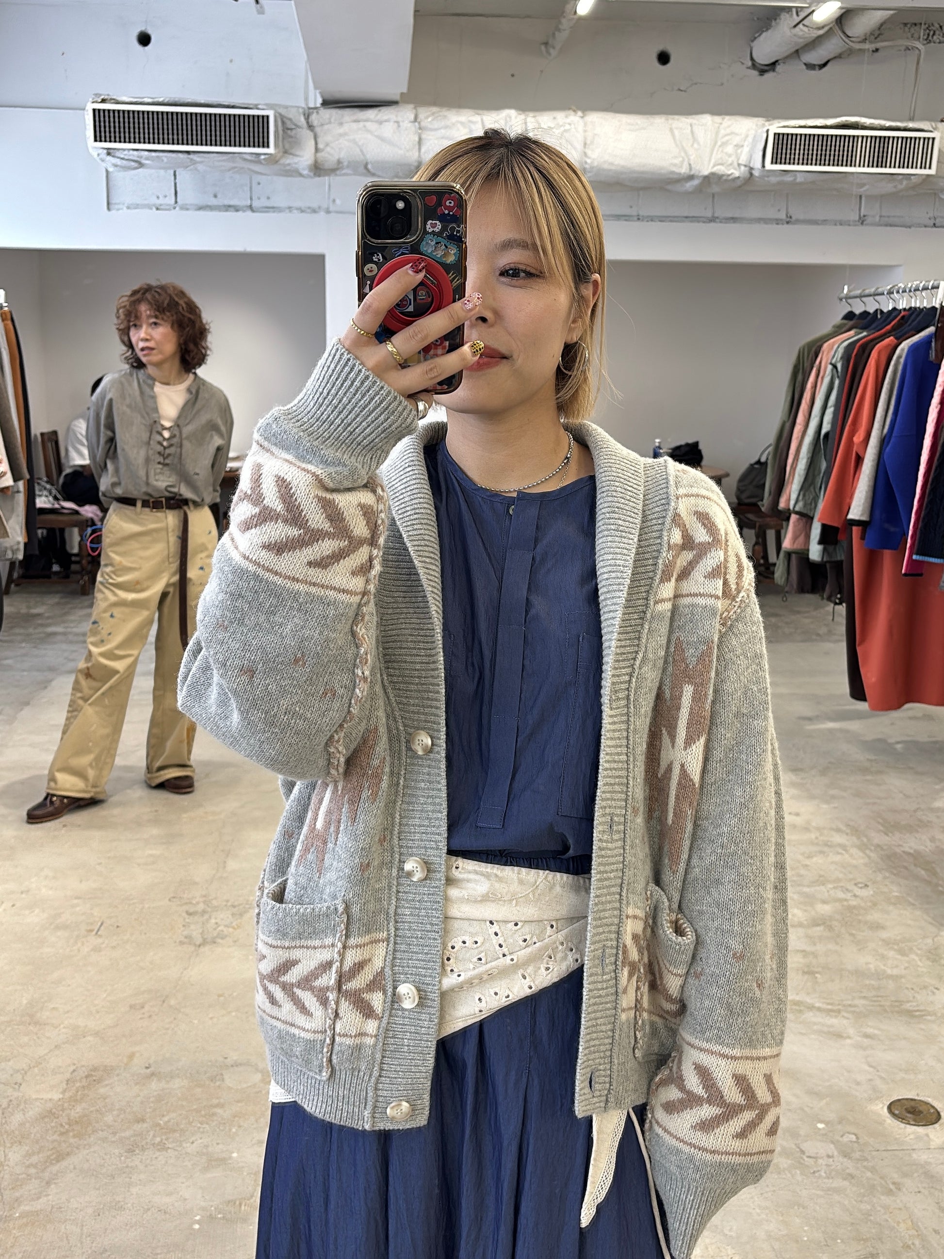 【予約⚡︎販売】カウチン風ショールカラーカーディガン／8652103／LE MÉLANGE／2026 AW #2
