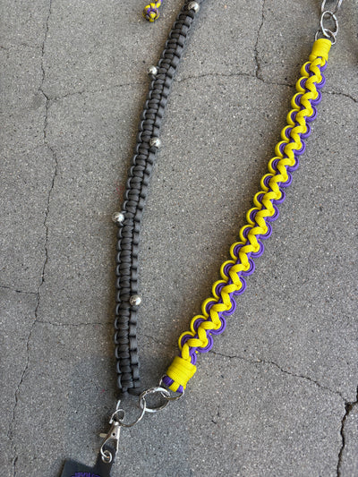 ⭐︎コラボ【予約販売】Rétro PURPLE／レトロパープル（パープル×イエロー）2way仕様スマホショルダー／ホイップウェーブ＆パール／受注生産