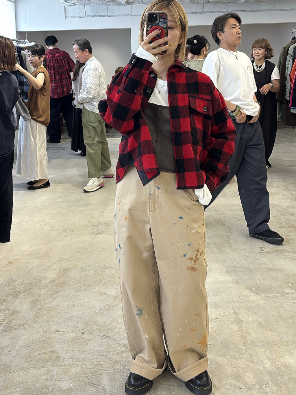 【予約⚡︎販売】ペイントチノパンツ／8653501／LE MÉLANGE／2026 AW #2
