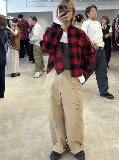 【予約⚡︎販売】ペイントチノパンツ／8653501／LE MÉLANGE／2026 AW #2