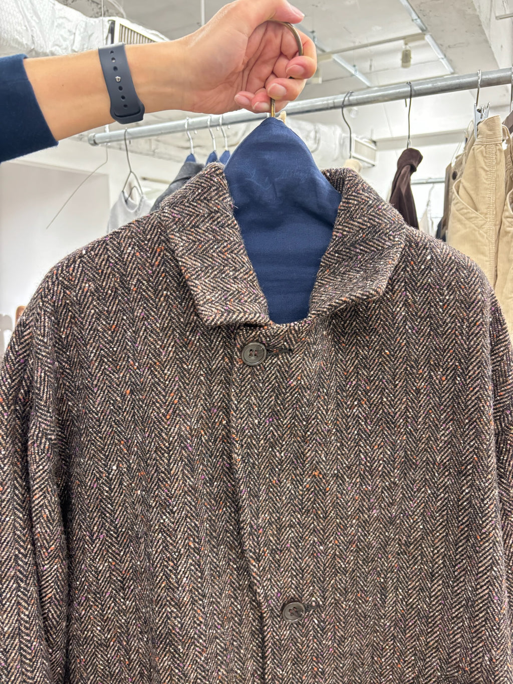 受付終了【予約⚡︎販売】ハーフ丈チェスターコート／#8643901／LE MÉLANGE／2026 AW #1