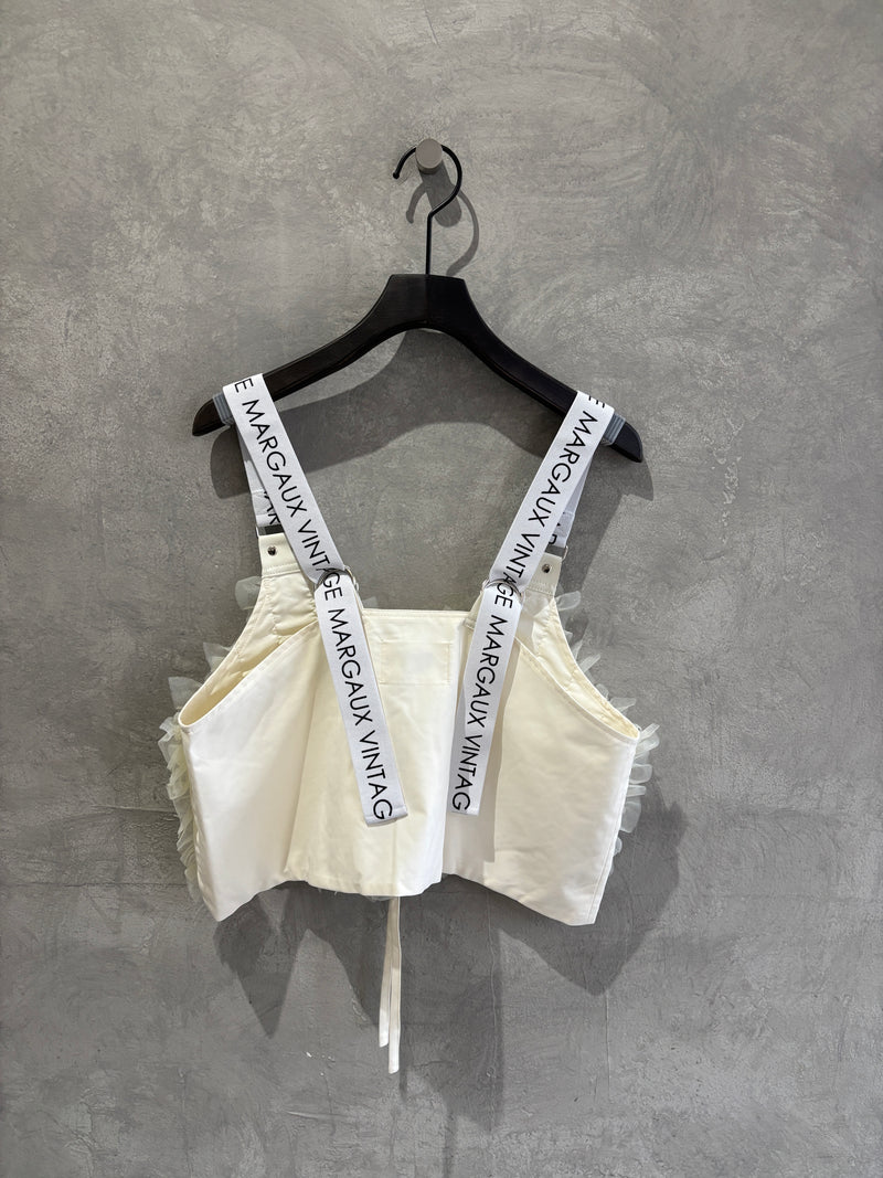 フリルショートビスチェ／AC-26060-S／MARGAUX VINTAGE／2026 SS#2