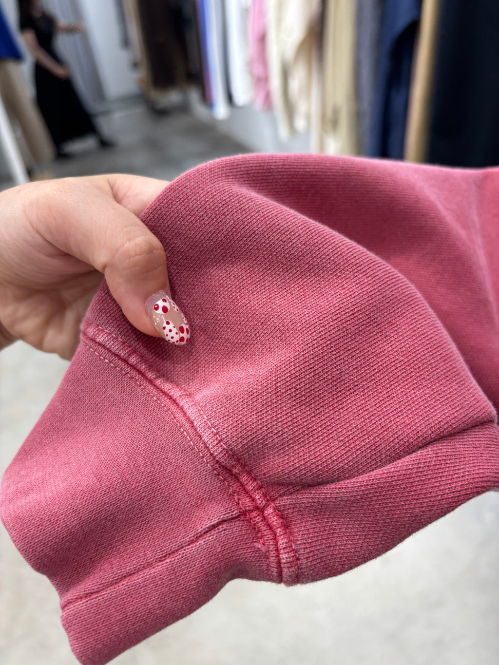 受付終了【予約⚡︎販売】裏起毛フロッキープリントスウェット／8651006／LE MÉLANGE／2026 AW #2