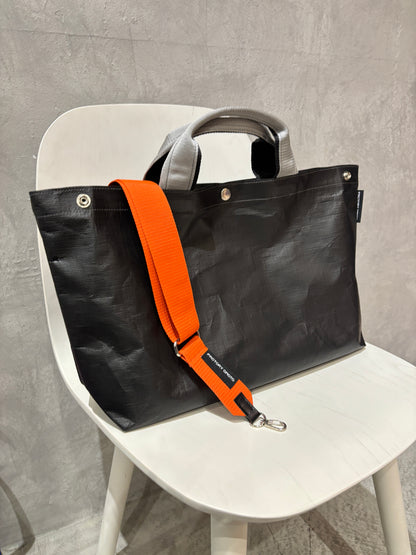 【予約販売】グレー×ブラック（本体：ブラック）／FACTORY OMOTO／BASIC TOTE