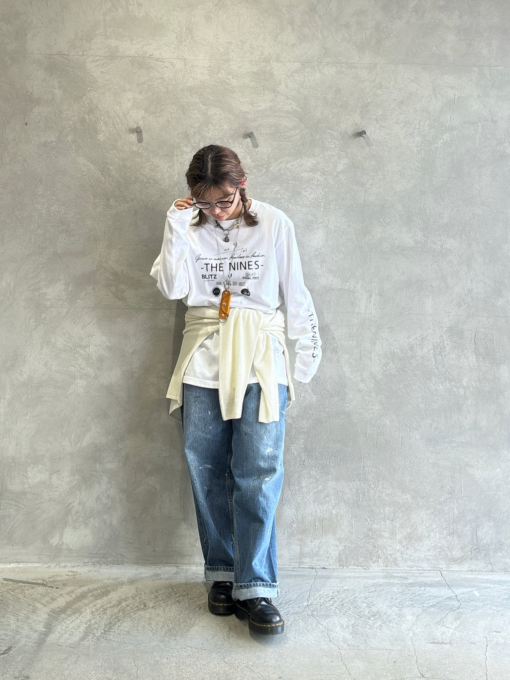 ワッフルドルマンロンT／flamingo firm