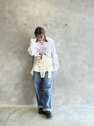【再入荷】ワッフルドルマンロンT／flamingo firm
