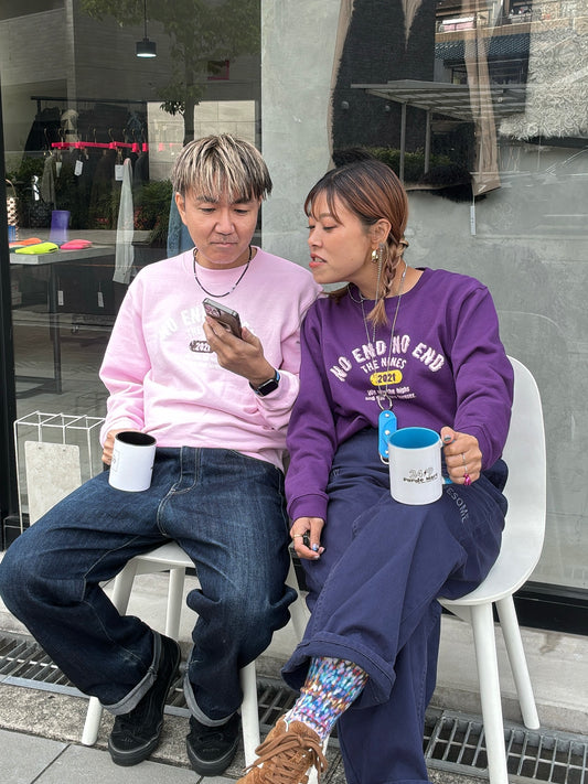 受付終了【予約販売】カレッジデザインスウェット／the Nines