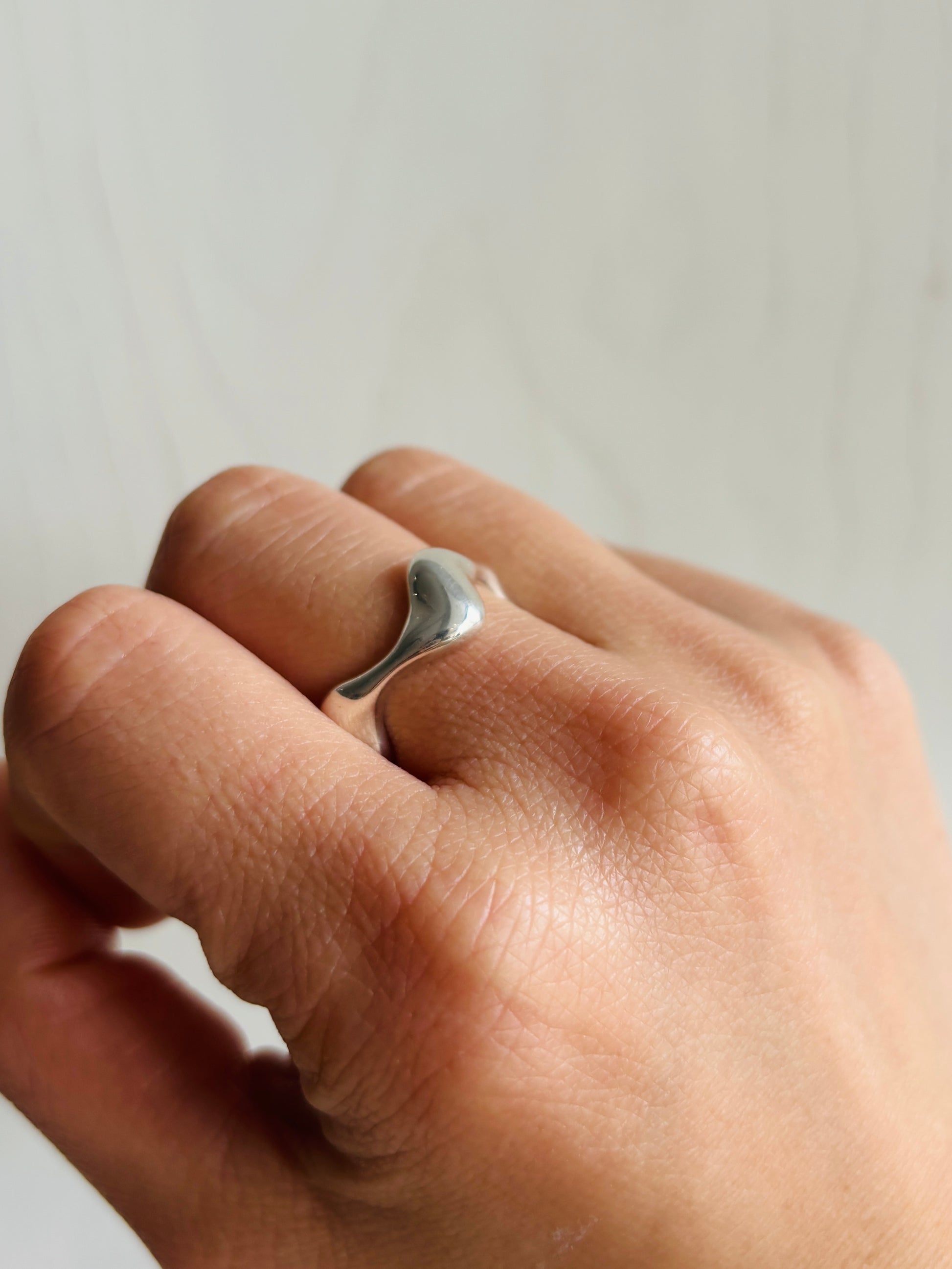 メルティーウェーブリング　＃11号／silver925