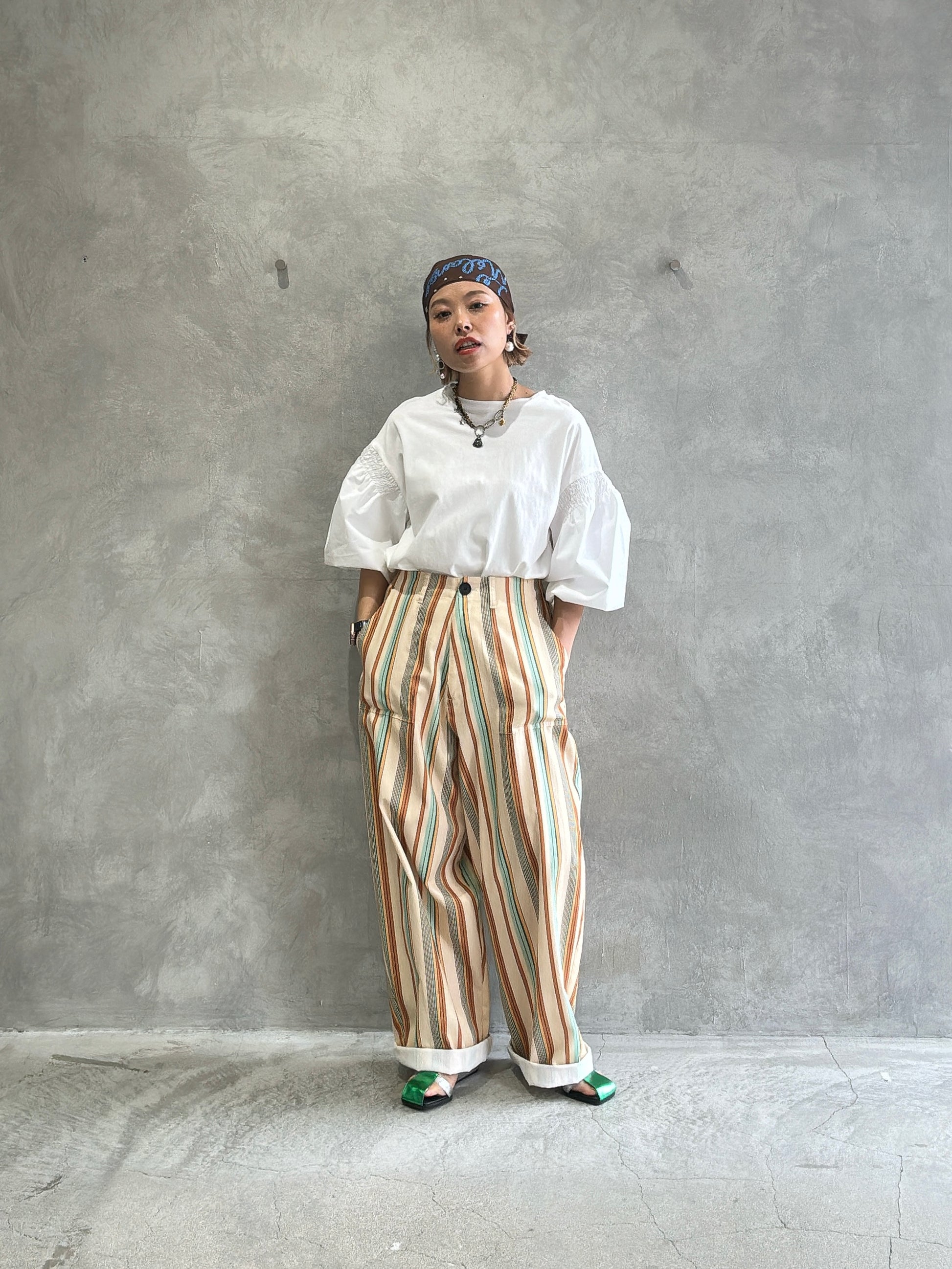 パフスリーブ⚡︎デザイントップス