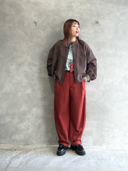 タックカーブパンツ／ANNA  KERRY