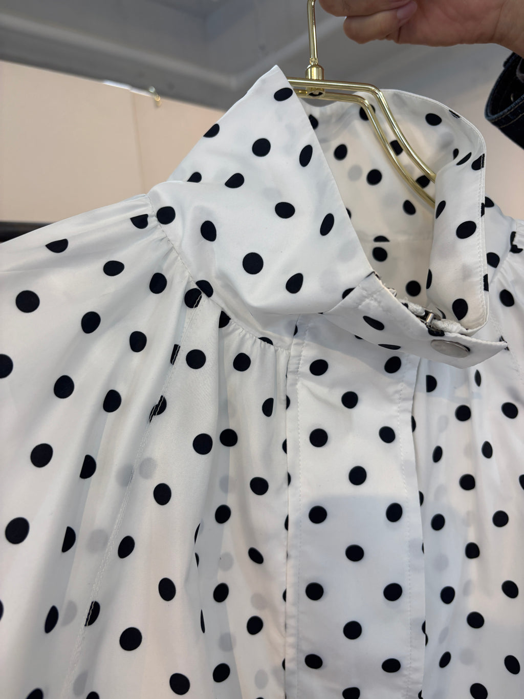 受付終了【予約⚡︎販売】ドットブルゾン／MG JK-26096-A／MARGAUX VINTAGE／2026 AW＃1