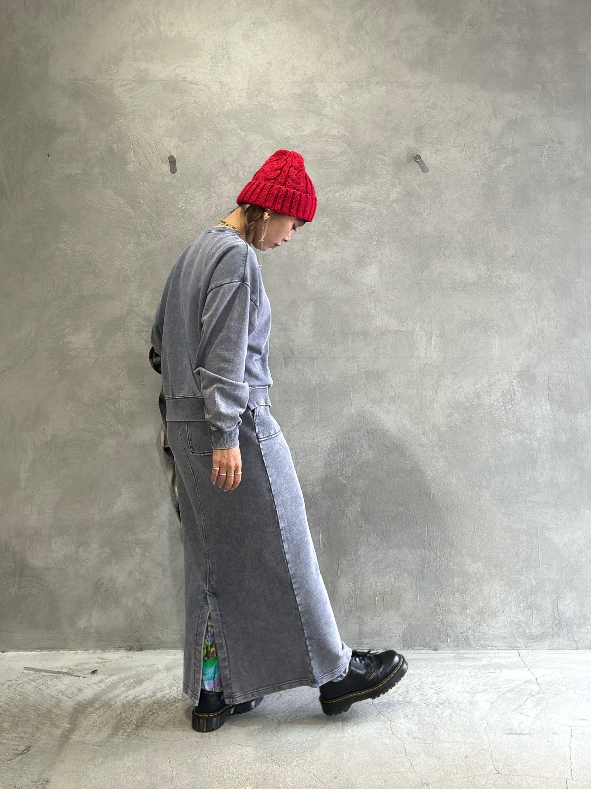 【再入荷】ピグメントスウェットスカート