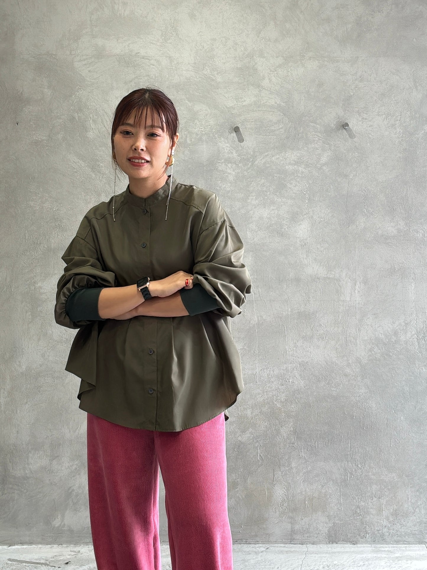 タックフレアーブラウス／trois