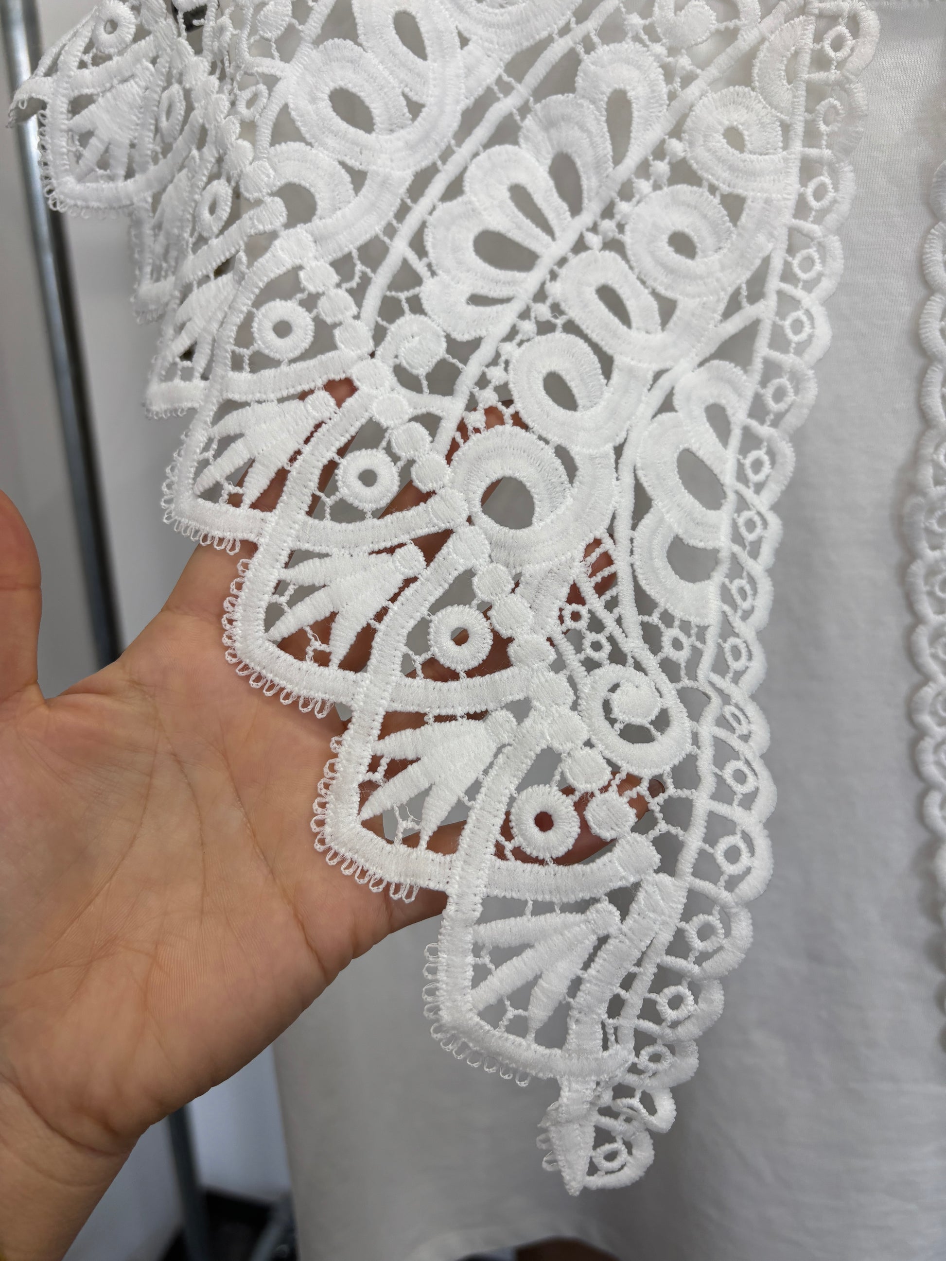 【予約販売】レースカラーノースリTOPS／601478／CYAN tokyo／2026 SS#2