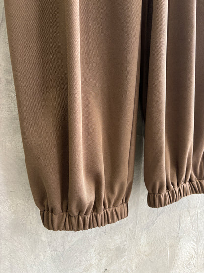 【再入荷】タックポケットジャージジョガーパンツ／CYAN TOKYO