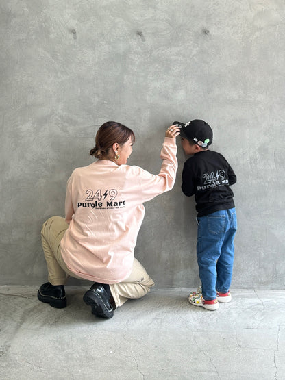 受付終了【予約販売】PURPLE MART⚡︎キッズロンT／the Nines