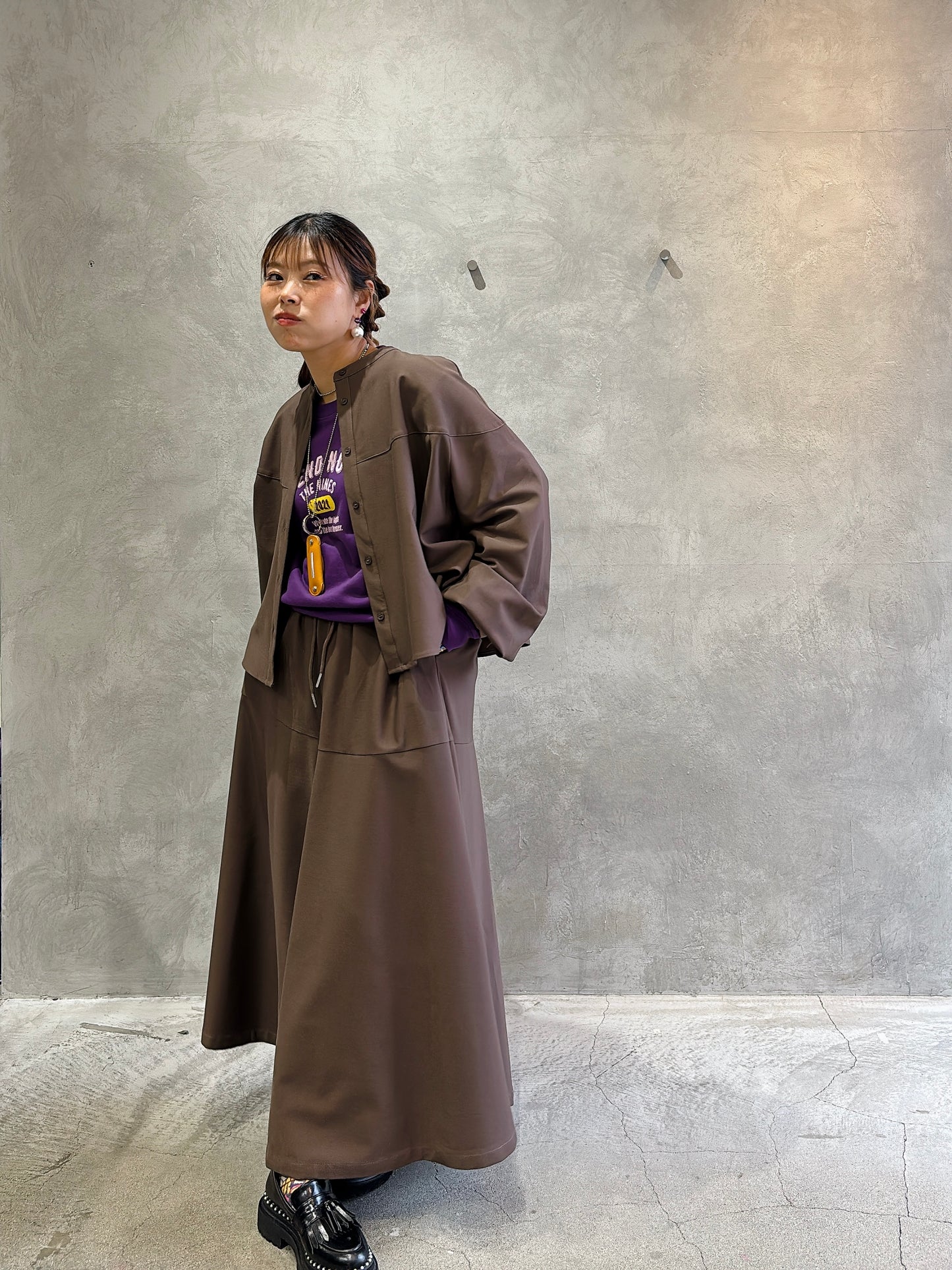 受付終了【予約販売】カレッジデザインスウェット／the Nines