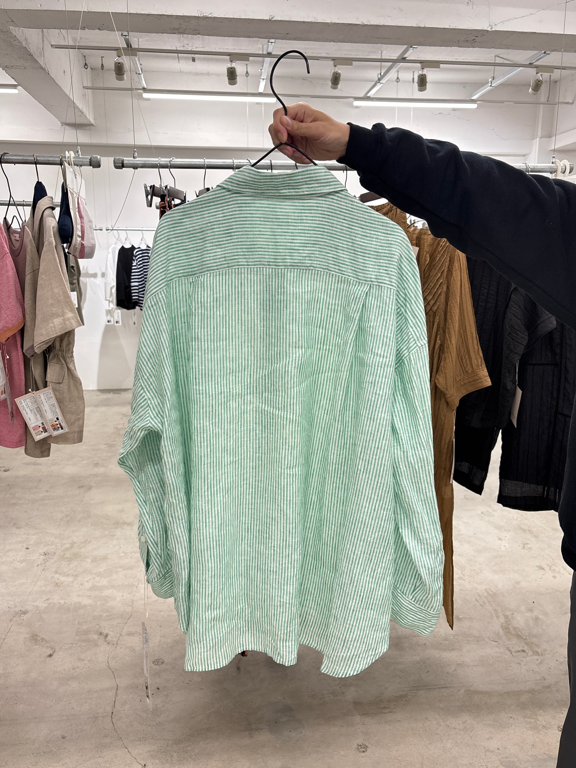 受付終了【予約販売】フレンチリネンシャツ／8623205／LE MÉLANGE／2026 SS#2