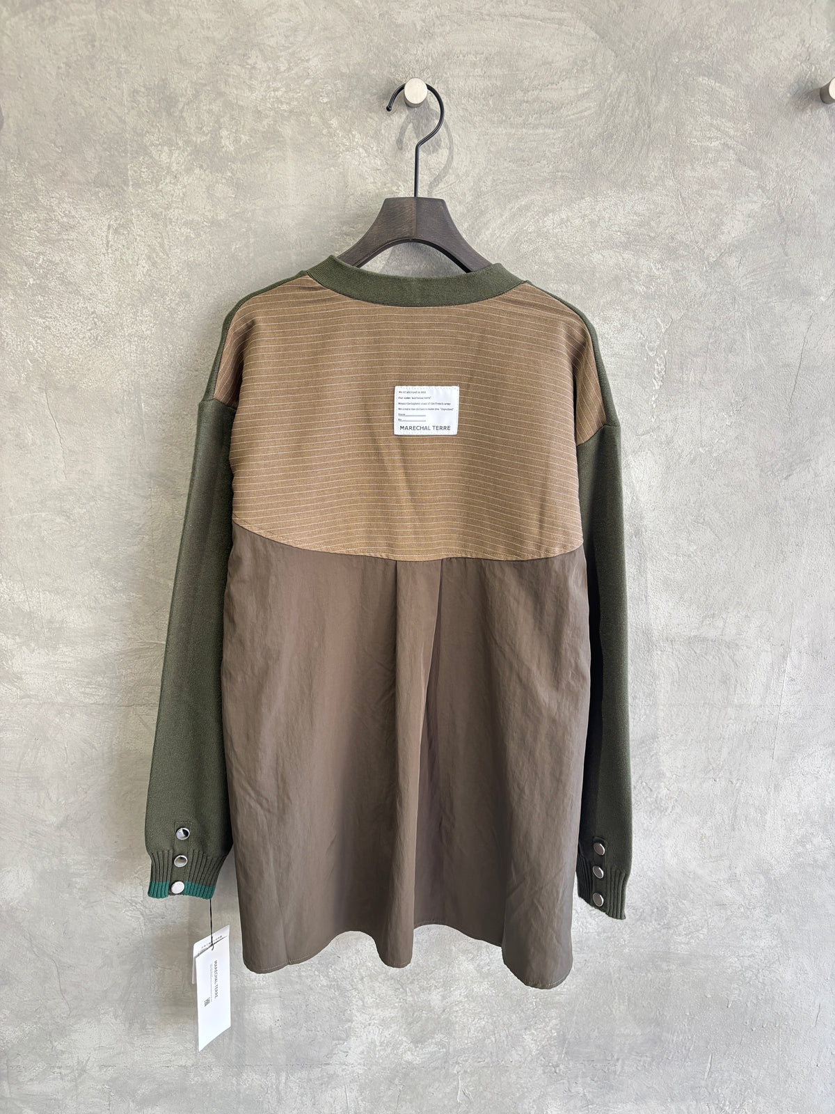 ドッキングカーディガン／ZMT264KN322／MARECHAL TERRE