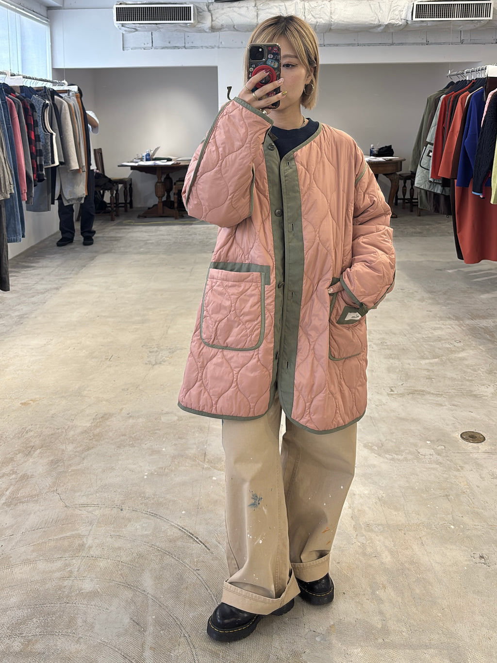 受付終了【予約⚡︎販売】リバーシブルキルティングライナー／8653902／LE MÉLANGE／2026 AW #2