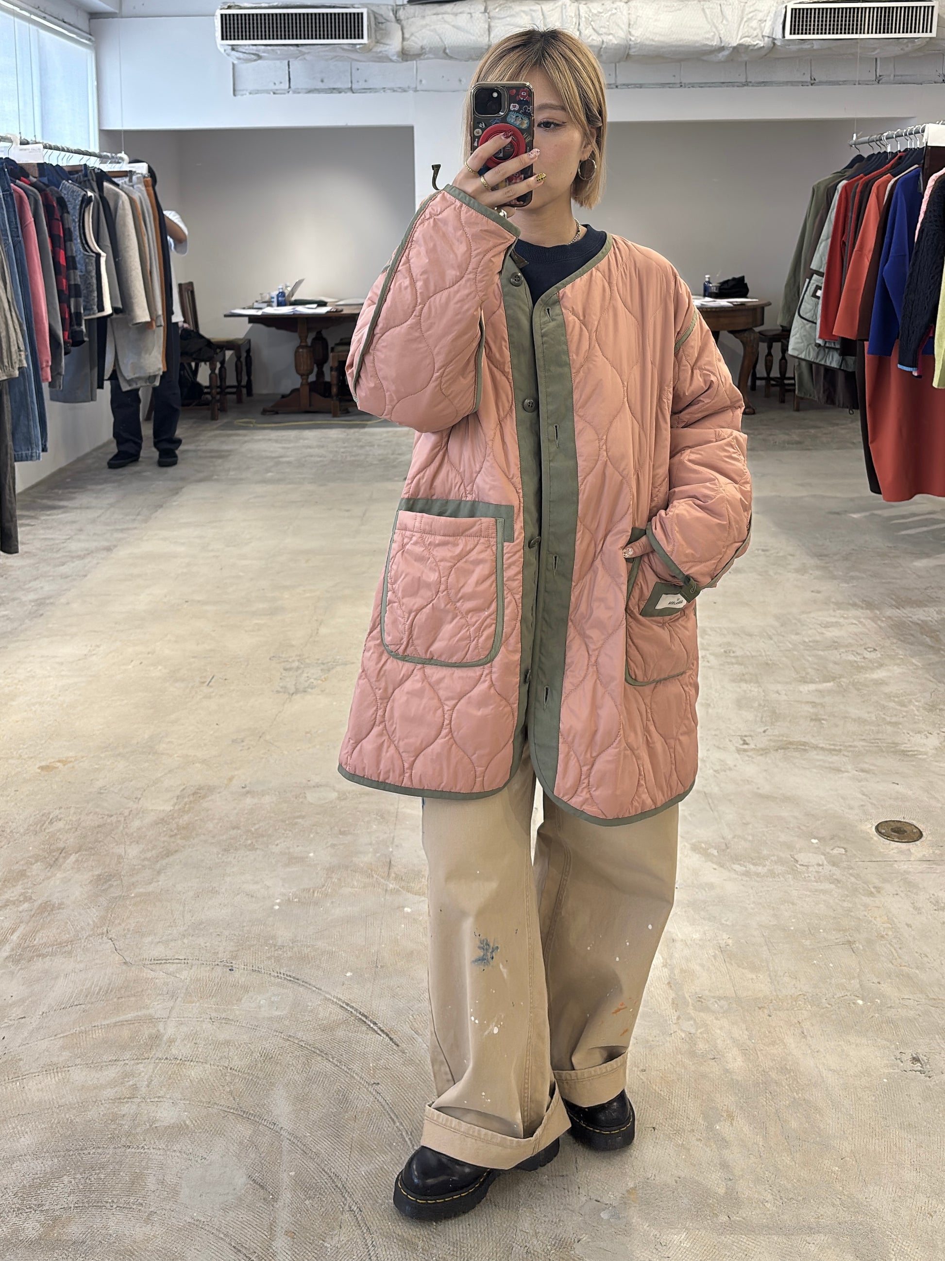 【予約⚡︎販売】リバーシブルキルティングライナー／8653902／LE MÉLANGE／2026 AW #2