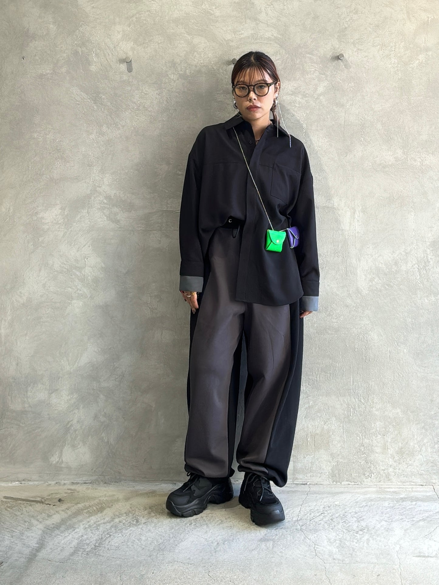 ダブルカフスシャツ／Dignite collier