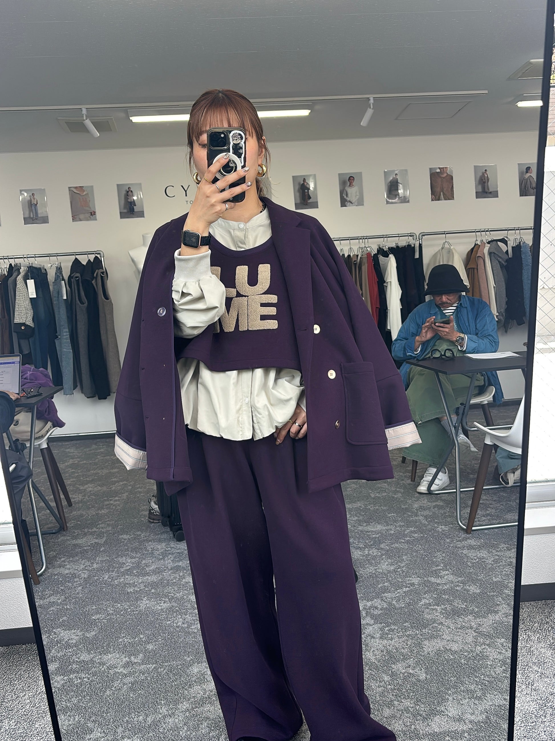 【予約⚡︎販売】サイドリブフリースベスト／604512／CYAN tokyo／2026 AW#1