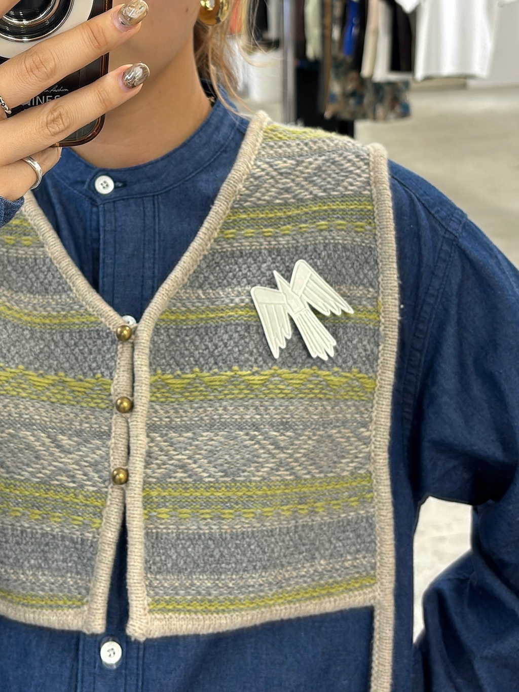受付終了【予約⚡︎販売】コンドルブローチ／#8648003／LE MÉLANGE／2026 AW #1