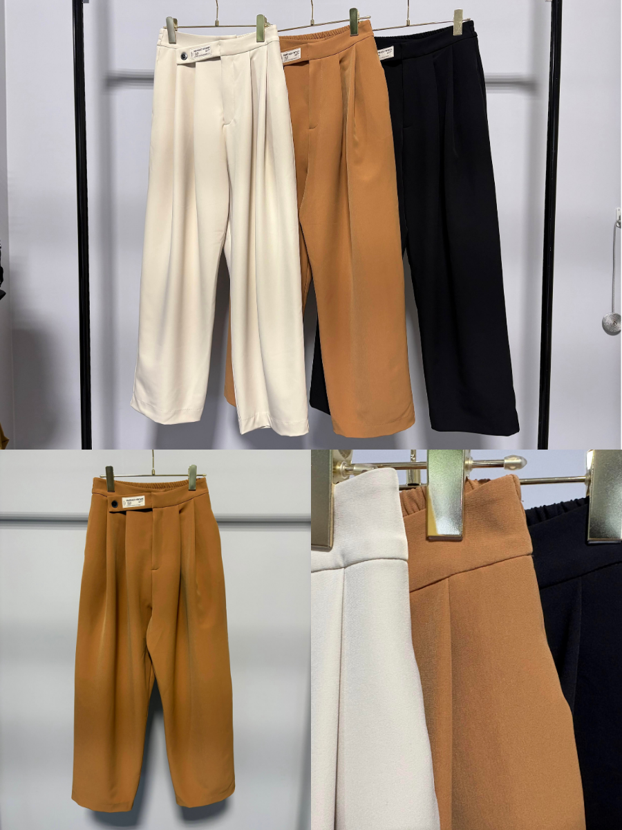 【予約⚡︎販売】ウエストデザインタックパンツ／MG PT-26126-A／MARGAUX VINTAGE／2026 AW＃2