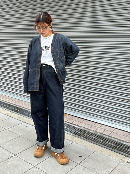 裏キルトダンガリージャケット／ayane