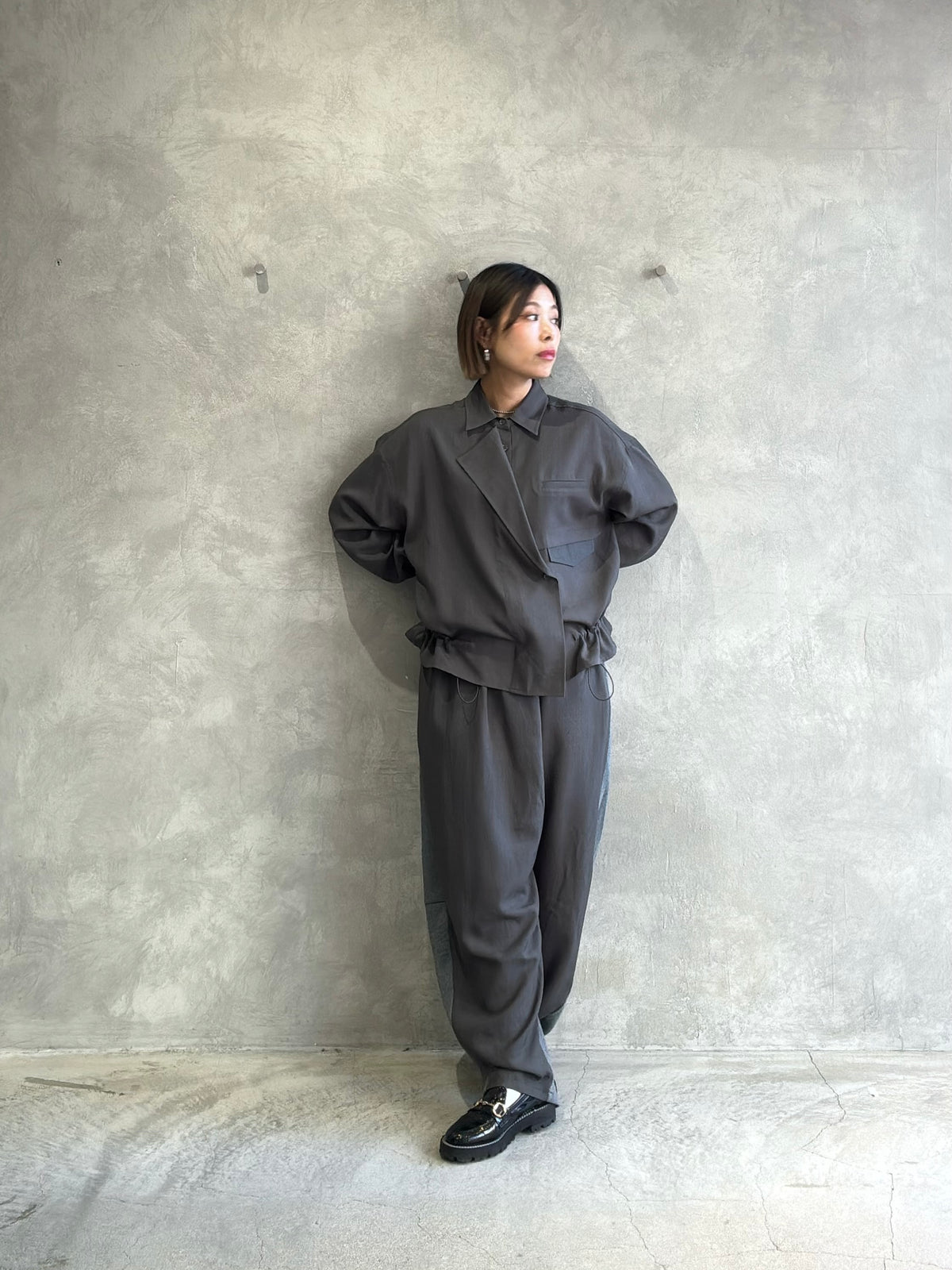 コンビネーションタックパンツ／ZMT265PT505／MARECHAL TERRE