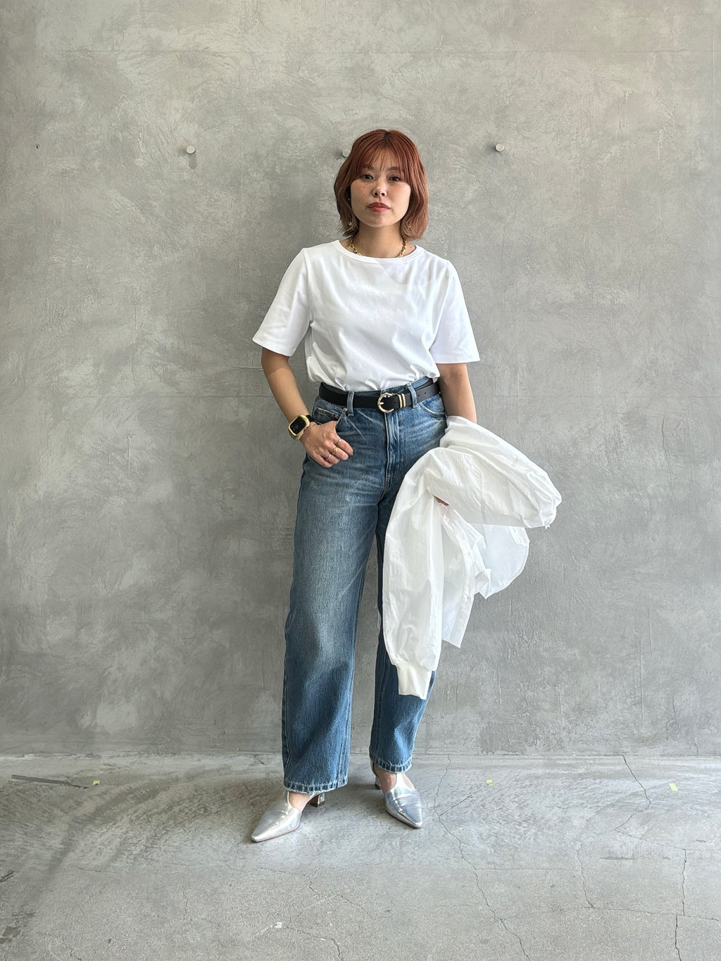 ベーシックTシャツ／Anna Kerry／MNMS