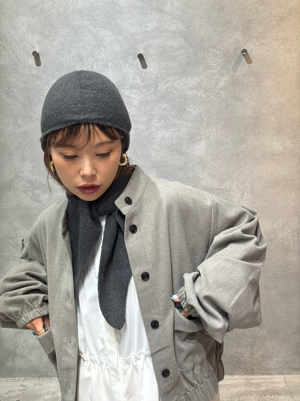 ソフトモヘアビーニー／VERSEAU