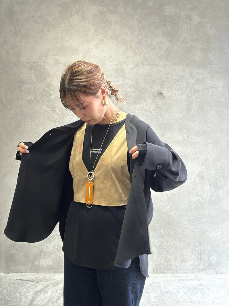ロゴさらさらロンT／Anna Kerry