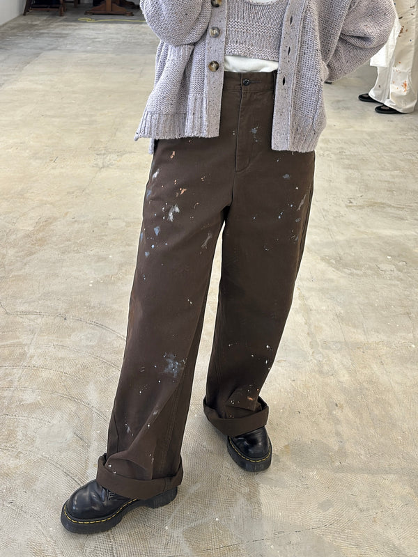 【予約⚡︎販売】ペイントチノパンツ／8653501／LE MÉLANGE／2026 AW #2