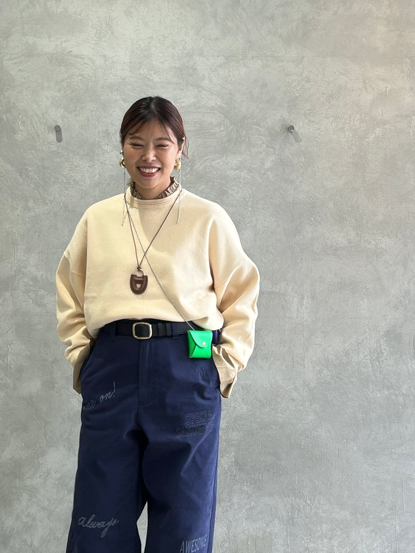 フリルシャツ／LE MÉLANGE