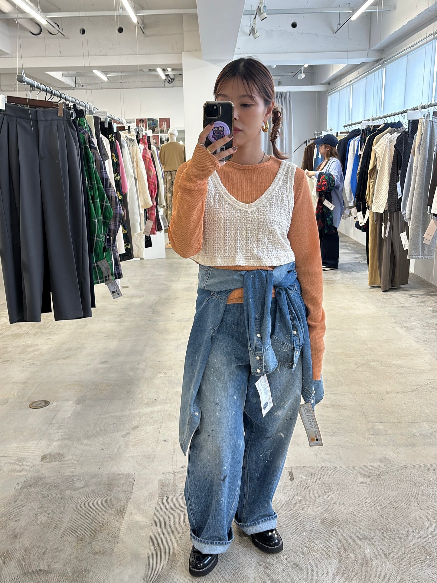 受付終了【予約販売】ダンガリーシャツ／8613202・8613201／LE MÉLANGE