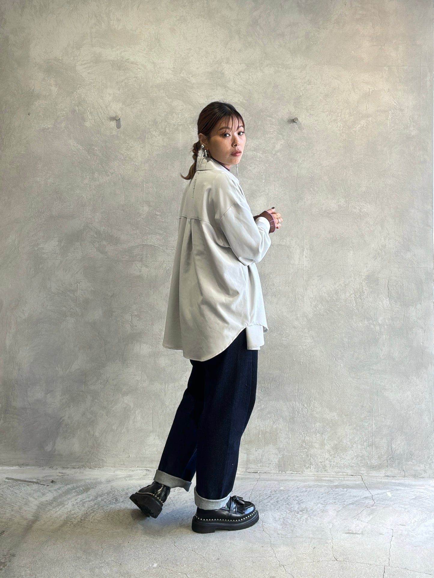 ダブルカフスシャツ／Dignite collier