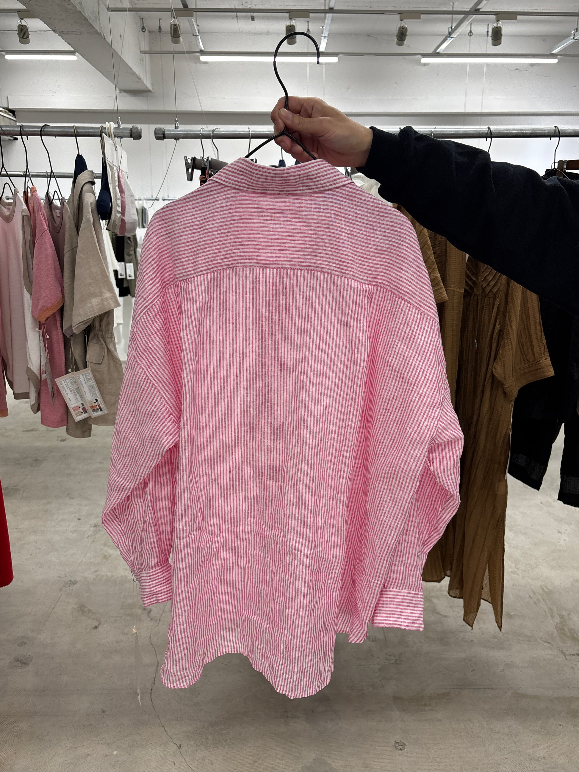 受付終了【予約販売】フレンチリネンシャツ／8623205／LE MÉLANGE／2026 SS#2