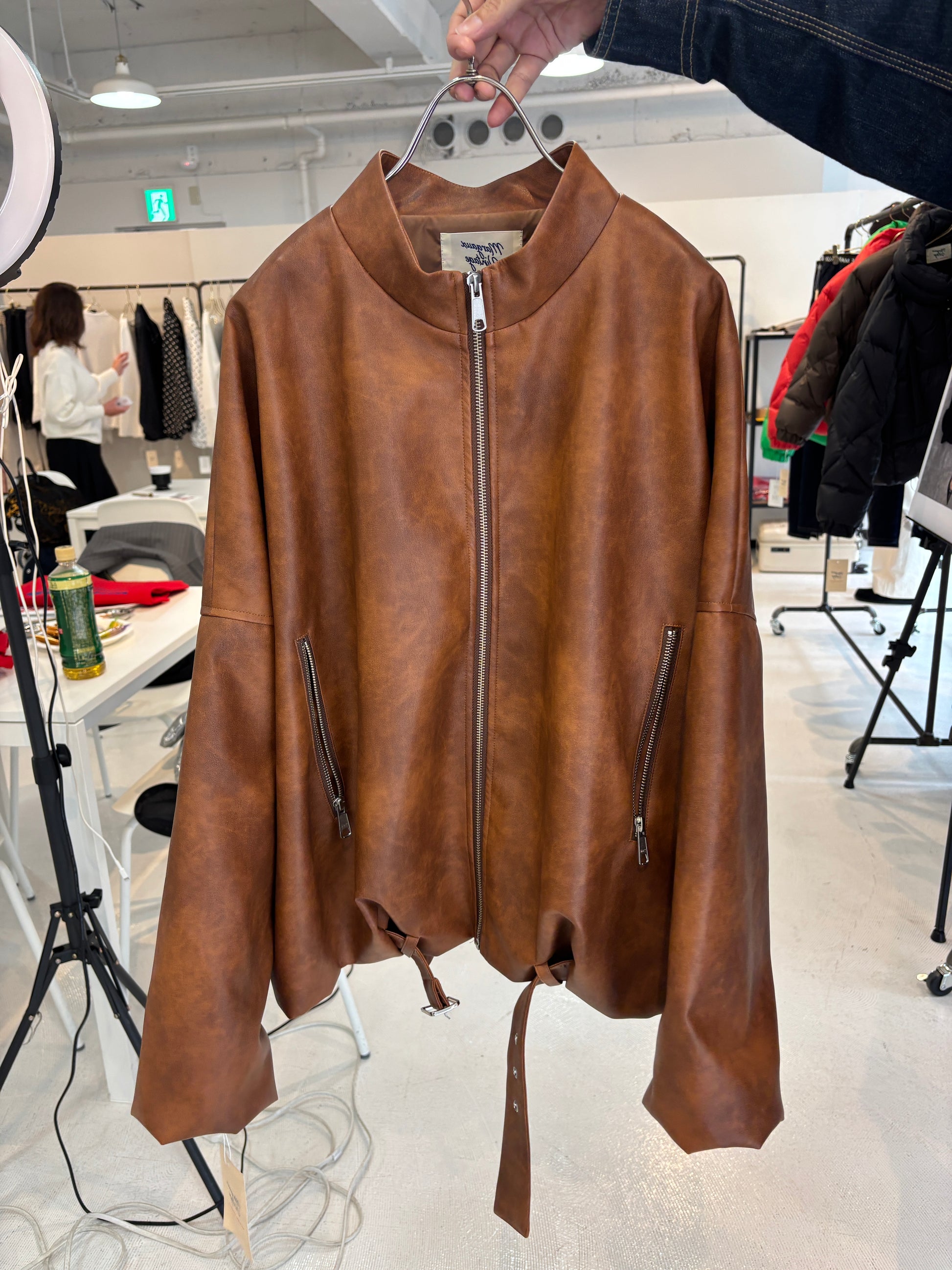【予約⚡︎販売】レザーライダース／MG JK-26081-A／MARGAUX VINTAGE／2026 AW＃1