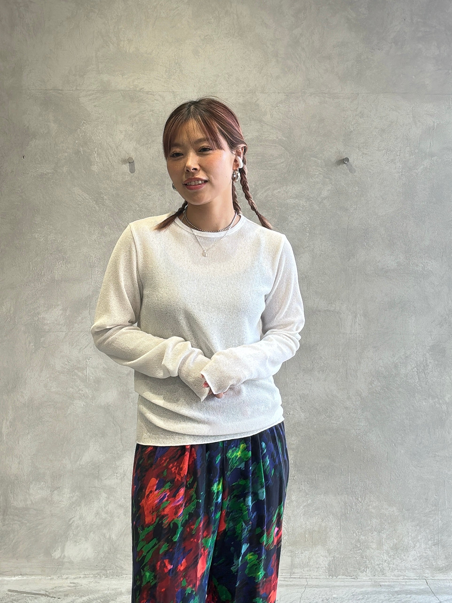 ボートネックカットソー／8611010／LE MÉLANGE