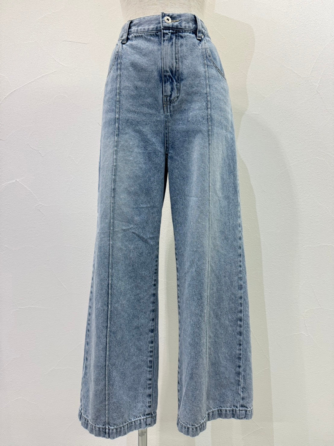 【予約⚡︎販売】ソフトデニムピンタックワイドパンツ／604493／CYAN tokyo／2026 AW#1